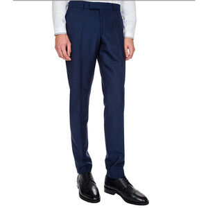 The Kooples Men's Classic Wool Suit Pants In Navy Blue Size 50 $275